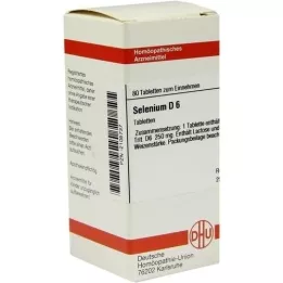 SELENIUM D 6 comprimés, 80 pc
