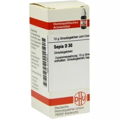 SEPIA D 30 globules, 10 g