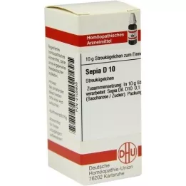 SEPIA D 10 globules, 10 g