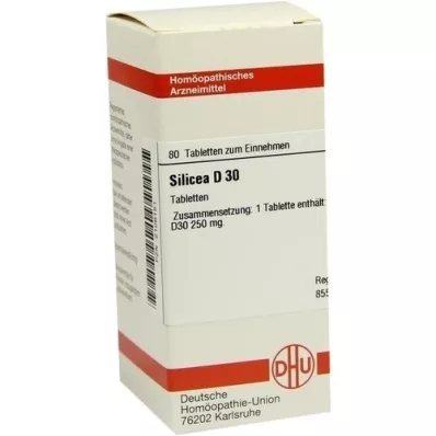 SILICEA D 30 comprimés, 80 pc SILICEA D 30 comprimés, 80 pc