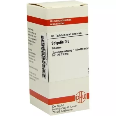 SPIGELIA D 6 comprimés, 80 pc