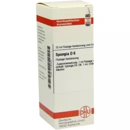 SPONGIA Dilution D6, 20 ml