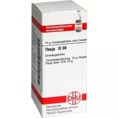 THUJA D 30 globules, 10 g