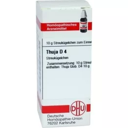 THUJA D 4 globules, 10 g