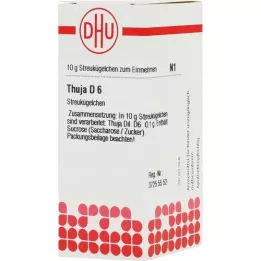 THUJA D 6 globules, 10 g