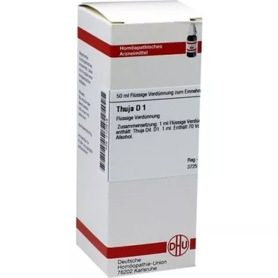 THUJA Dilution J1, 50 ml