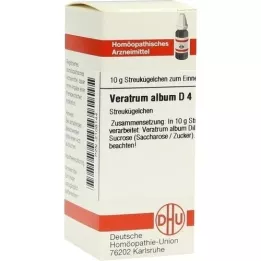 VERATRUM ALBUM D 4 globules, 10 g