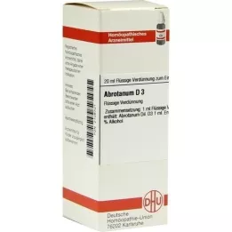 ABROTANUM Dilution D3, 20 ml