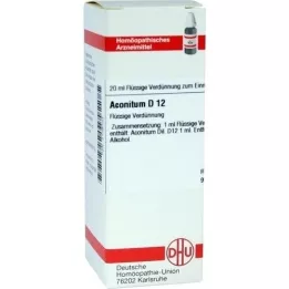 ACONITUM Dilution D12, 20 ml