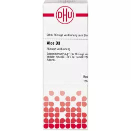 ALOE Dilution D3, 20 ml