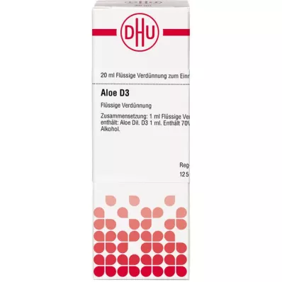 ALOE Dilution D3, 20 ml