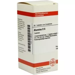 ALUMINA D 6 comprimés, 80 pc