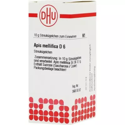 APIS MELLIFICA D 6 globules, 10 g