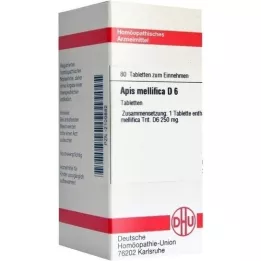 APIS MELLIFICA D 6 comprimés, 80 pc