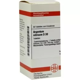 ARGENTUM NITRICUM D 30 comprimés, 80 pc