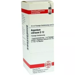 ARGENTUM NITRICUM Dilution D12, 20 ml