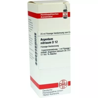 ARGENTUM NITRICUM Dilution D12, 20 ml