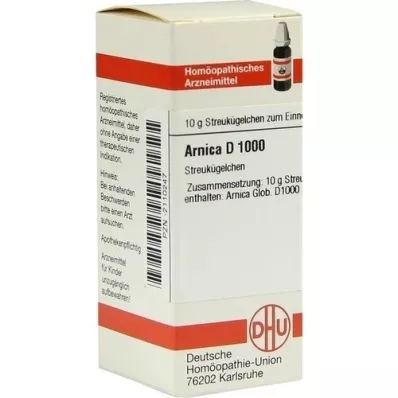 ARNICA D 1000 globules, 10 g