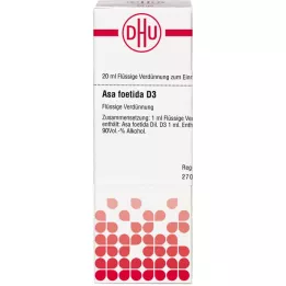 ASA FOETIDA Dilution D3, 20 ml