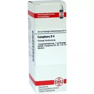 CAMPHORA Dilution D4, 20 ml