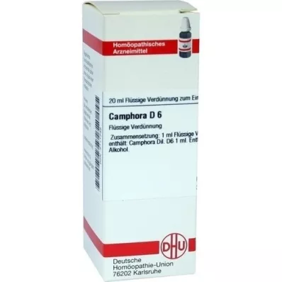 CAMPHORA Dilution D6, 20 ml