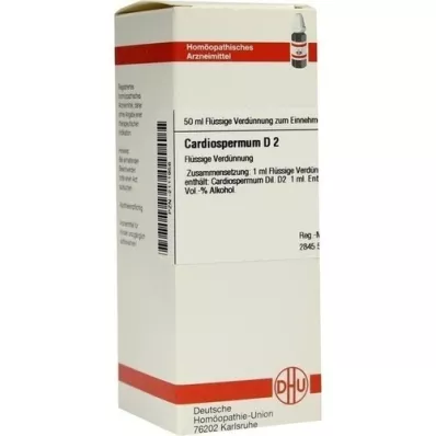 CARDIOSPERMUM Dilution D2, 50 ml CARDIOSPERMUM Dilution D2, 50 ml