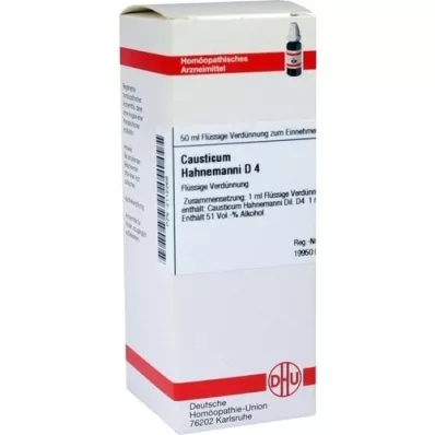 CAUSTICUM HAHNEMANNI Dilution D4, 50 ml