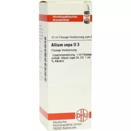 ALLIUM CEPA Dilution D3, 20 ml