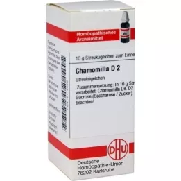 CHAMOMILLA D 2 globules, 10 g