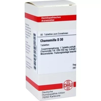 CHAMOMILLA D 30 comprimés, 80 pc
