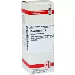 CHAMOMILLA Dilution D3, 20 ml