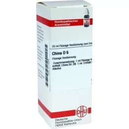 CHINA Dilution D6, 20 ml