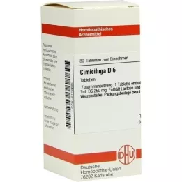 CIMICIFUGA D 6 comprimés, 80 pc