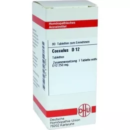 COCCULUS D 12 comprimés, 80 pc