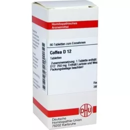 COFFEA D 12 comprimés, 80 pc