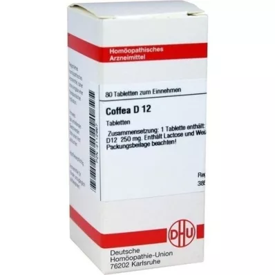 COFFEA D 12 comprimés, 80 pc