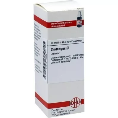 CRATAEGUS Teinture mère, 20 ml