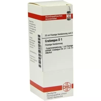 CRATAEGUS Dilution J1, 20 ml