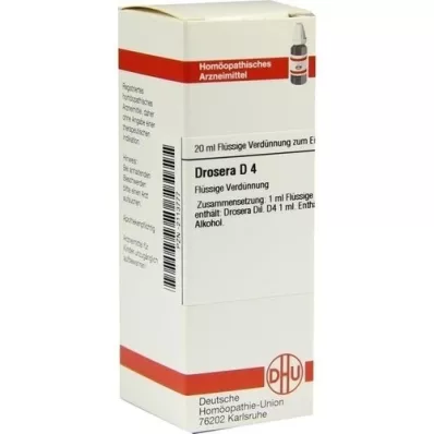 DROSERA Dilution D4, 20 ml