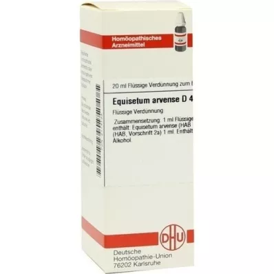 EQUISETUM ARVENSE Dilution D4, 20 ml