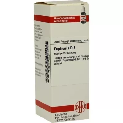 EUPHRASIA Dilution D6, 20 ml