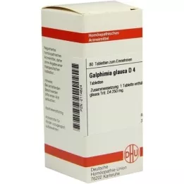 GALPHIMIA GLAUCA D 4 comprimés, 80 pc