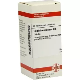 GALPHIMIA GLAUCA D 6 comprimés, 80 pc