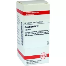 GRAPHITES D 12 comprimés, 80 pc
