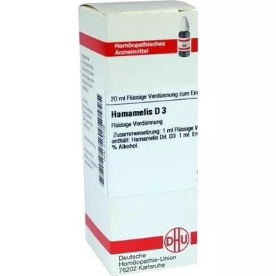 HAMAMELIS Dilution D3, 20 ml