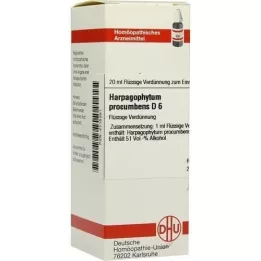 HARPAGOPHYTUM PROCUMBENS Dilution D6, 20 ml