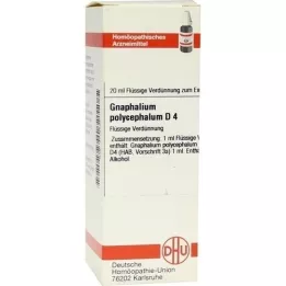 GNAPHALIUM POLYCEPHALUM Dilution D4, 20 ml