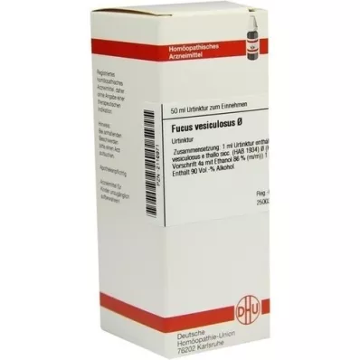 FUCUS VESICULOSUS Teinture mère, 50 ml FUCUS VESICULOSUS Teinture mère, 50 ml