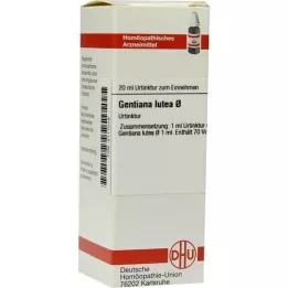 GENTIANA LUTEA Teinture mère, 20 ml