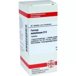 FERRUM METALLICUM D 6 comprimés, 80 pc